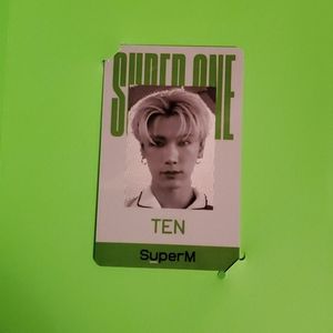 SuperM Super One Ten official ID card